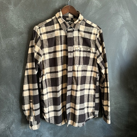 Hollister California Medium Flannel Handsome classic - Picture 1 of 3